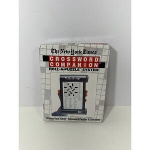 The New York Times Crossword Companion Roll-A-Puzzle System 48 Puzzles Vol1 3800